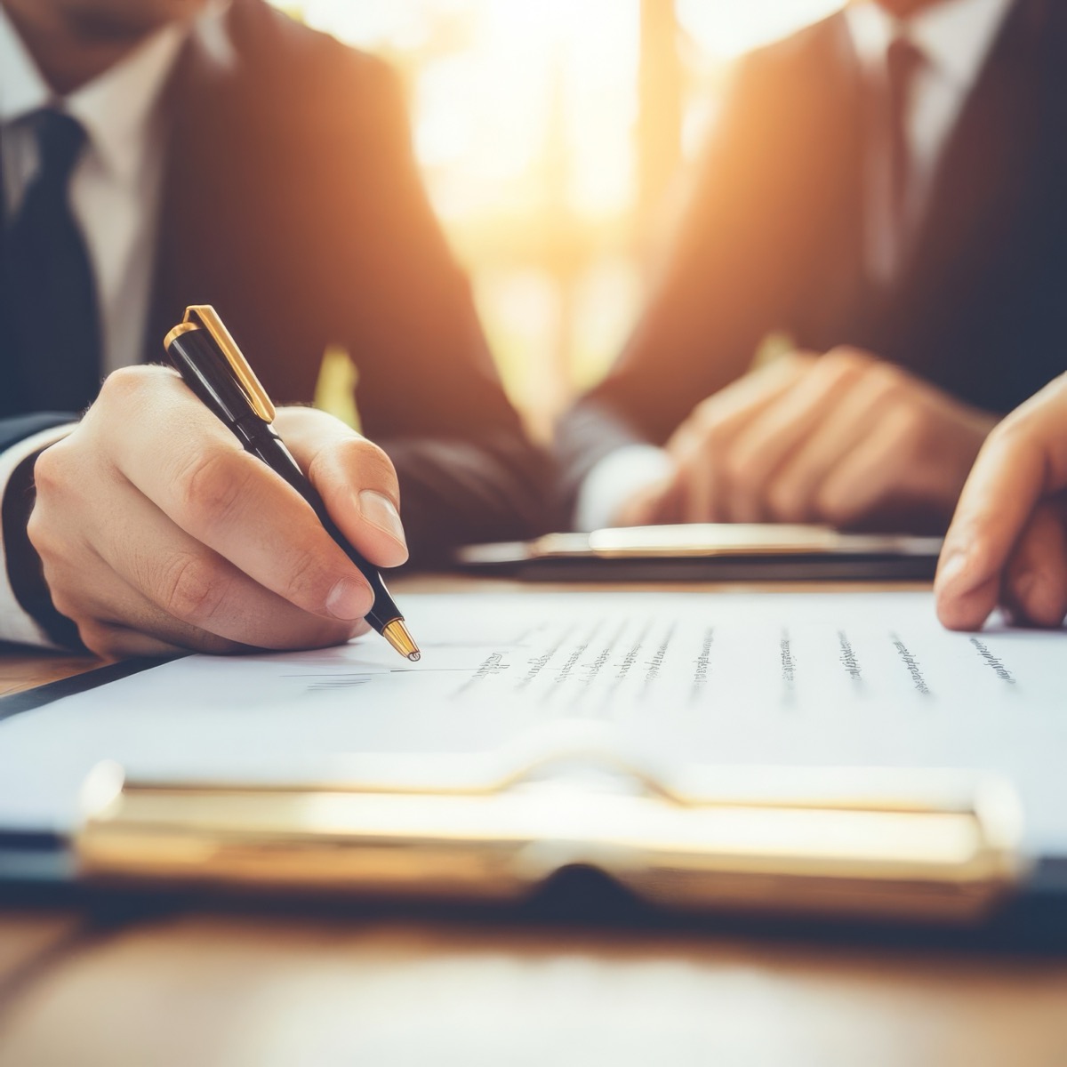 contract lawyer meeting